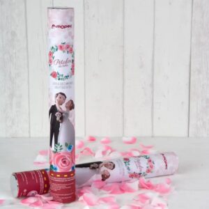 ♥ Cañón Confeti Pétalos Rosas Boda ♥ Cañón Confeti Pétalos Rosas Boda