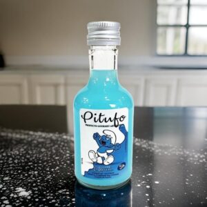 ♥ Botella Sabor Pitufo 50ML Boda ♥ Botella Sabor Pitufo 50ML Boda