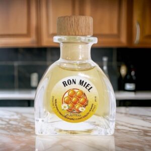 ♥ Botella Licor Ron Miel 50ML Boda ♥ Botella Licor Ron Miel 50ML Boda