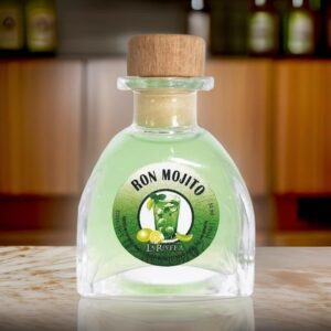♥ Botella Licor Mojito 50ML Boda ♥ Botella Licor Mojito 50ML Boda