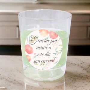 ♥ Vaso Chupito Gracias por Asistir Boda