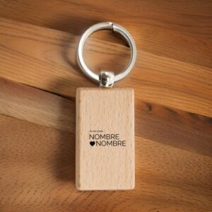♥ Llavero Madera Yana Boda Personalizado ♥ Llavero Madera Yana Boda Personalizado