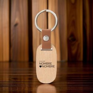 ♥ Llavero Madera Miwok Boda Personalizado ♥ Llavero Madera Miwok Boda Personalizado