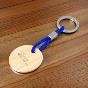 ♥ Llavero Bambú Makah Boda Personalizado ♥ Llavero Bambú Makah Boda Personalizado