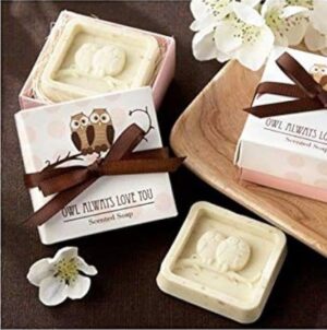 ♥ Jabón Perfumado Búhos Boda ♥ Jabón Perfumado Búhos Boda