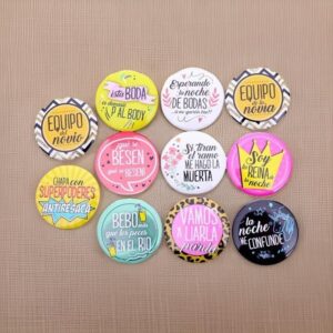 ♥ Chapas Frases Wedding Boda ♥ Chapas Frases Wedding Boda