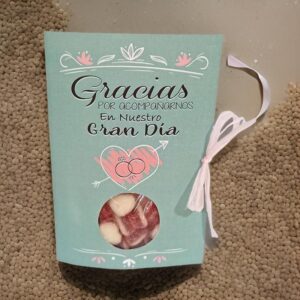 ♥ Tarjeta Chuches Gracias Boda ♥ Tarjeta Chuches Gracias Boda