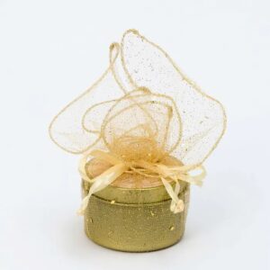 ♥ Vela Dorada Aroma de Jazmín Boda ♥ Vela Dorada Aroma de Jazmín Boda