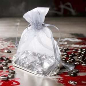 ♥ Bandeja con Bolsa Organza Boda ♥ Bandeja con Bolsa Organza Boda