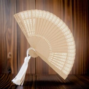 ♥ Abanico Pompon Blanco Boda ♥ Abanico Pompon Blanco Boda