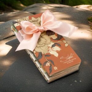 ♥ Set 4 Libreta Flores Boda ♥ Set 4 Libreta Flores Boda