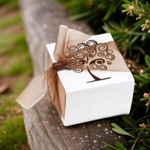 ♥ Caja Árbol de la Vida 3 Bombones Boda ♥ Caja Árbol de la Vida 3 Bombones Boda