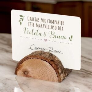 ♥ Tronco de Madera Marcasitios Boda ♥ Tronco de Madera Marcasitios Boda