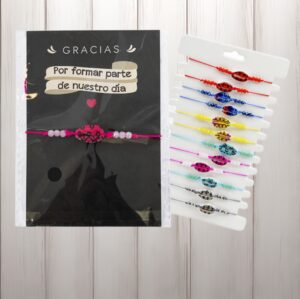 ♥ Pack Pulsera Conchas Gracias Boda ♥ Pack Pulsera Conchas Gracias Boda